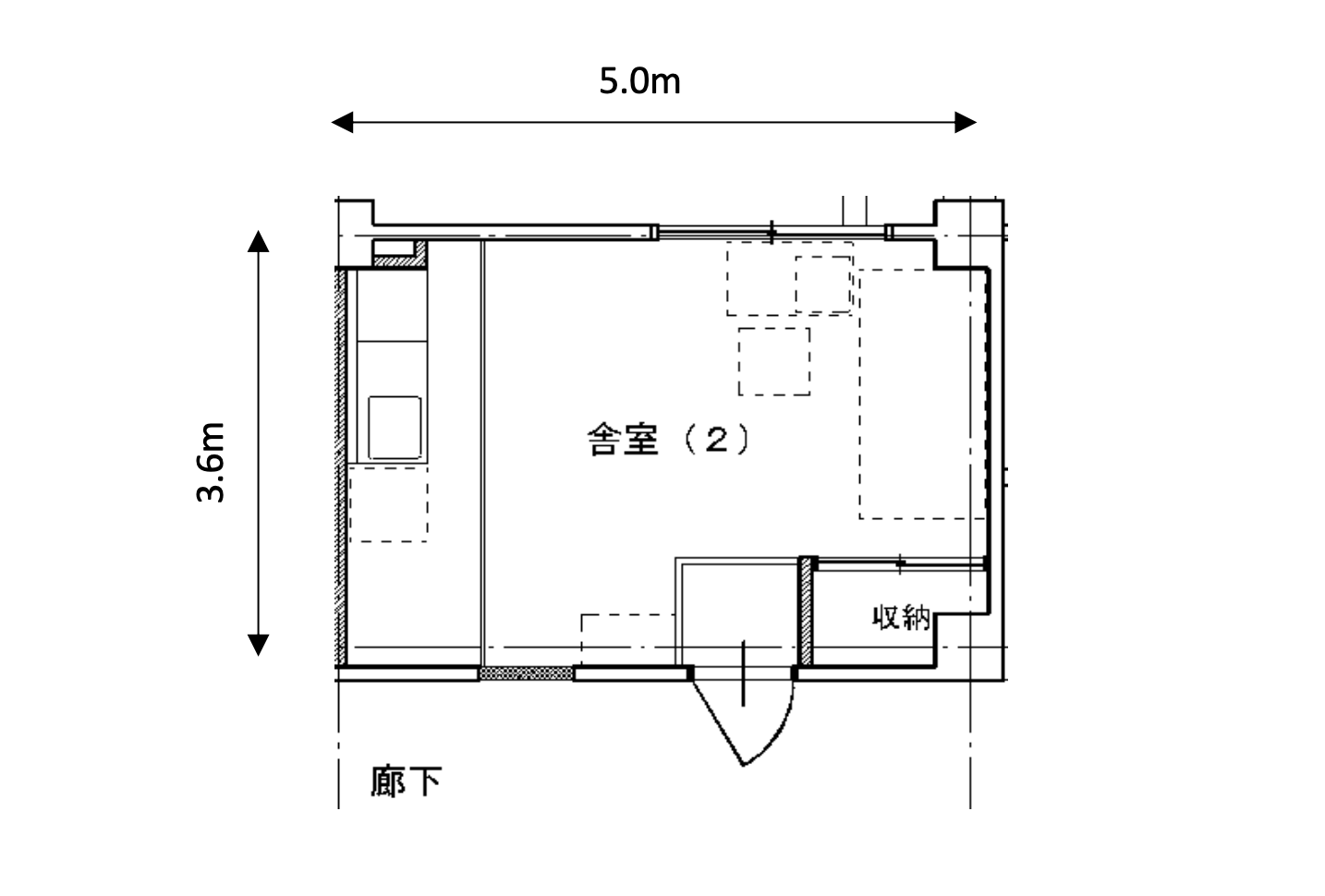 飯南寮間取り