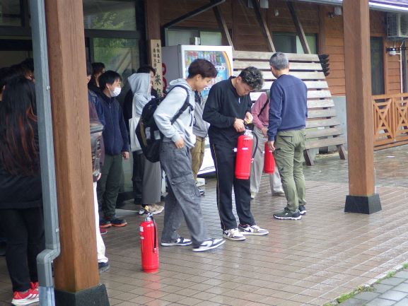 消化避難訓練３