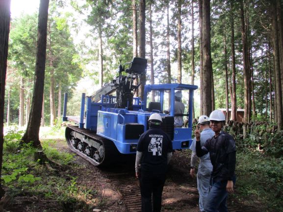 伐木等機械3